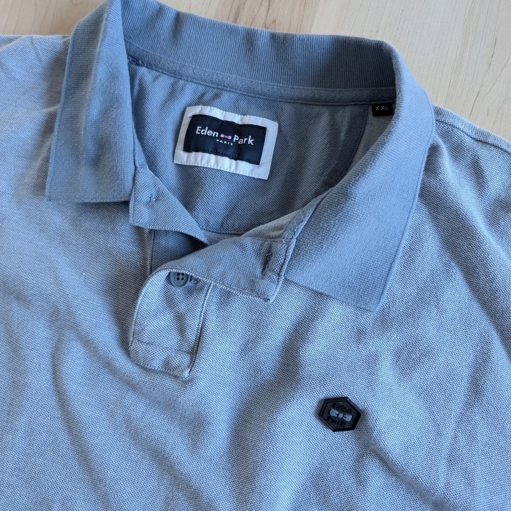 🇨🇵EDEN PARK Luxury light blue polo